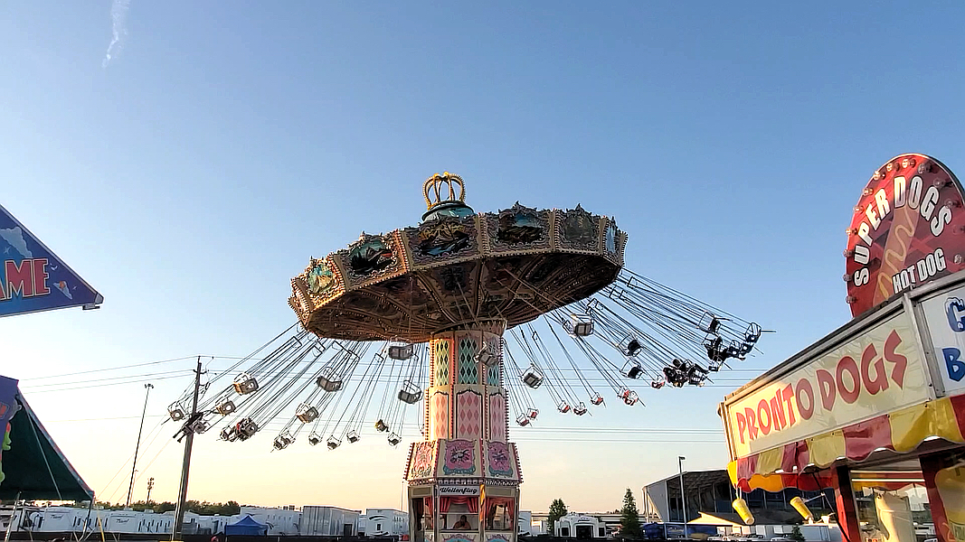 Swing ride at The Florida State Fair